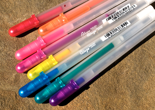 Sakura Glaze pens.