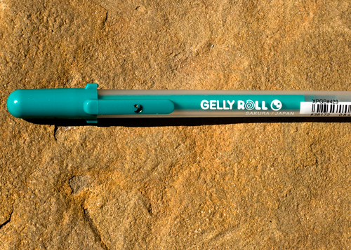 Gelly Roll Pen Fine Royal Blue