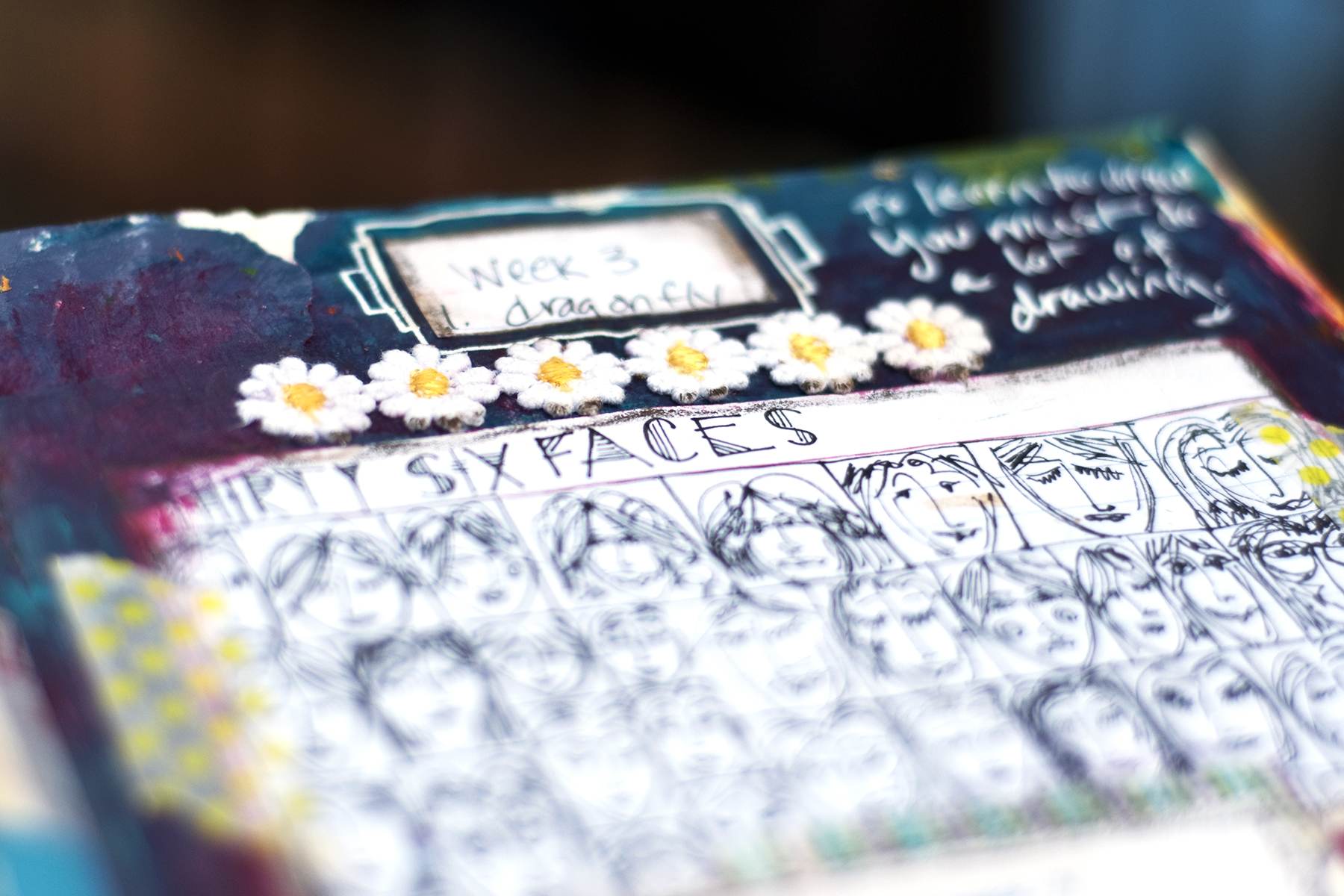 One of my pages that you'll find inside the book.