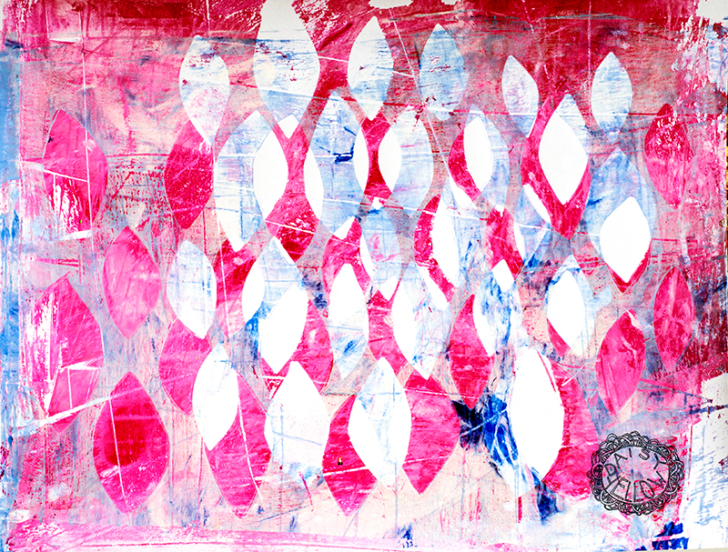 Gelatin print, artwork by Tammy Garcia.