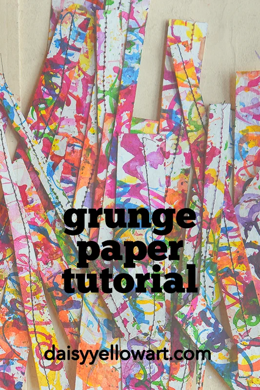 Grunge paper tutorial at Daisy Yellow.