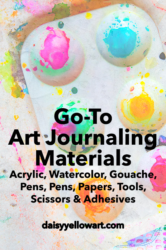 Everything You Ever Wanted to Know About Art Journaling Supplies +