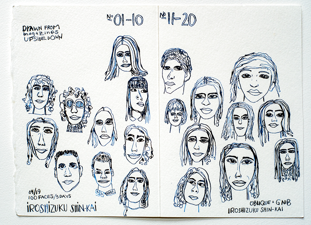 One week 100 people, 01-20.