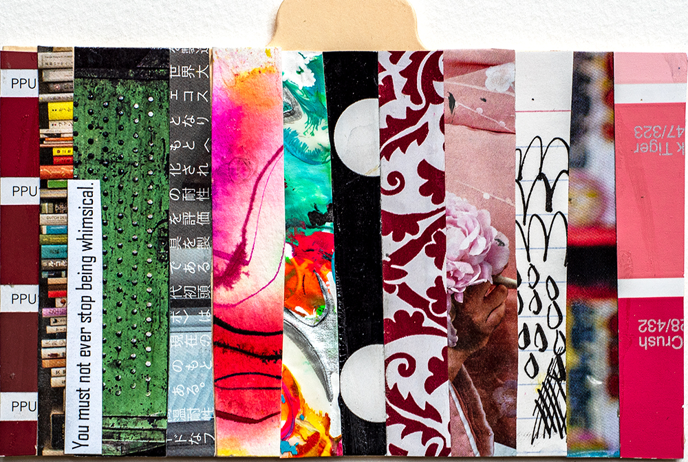 Small format collage by Tammy Garcia
