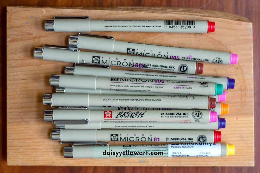 Favorite Pens for Writing, Sketching, Doodling & Drawing