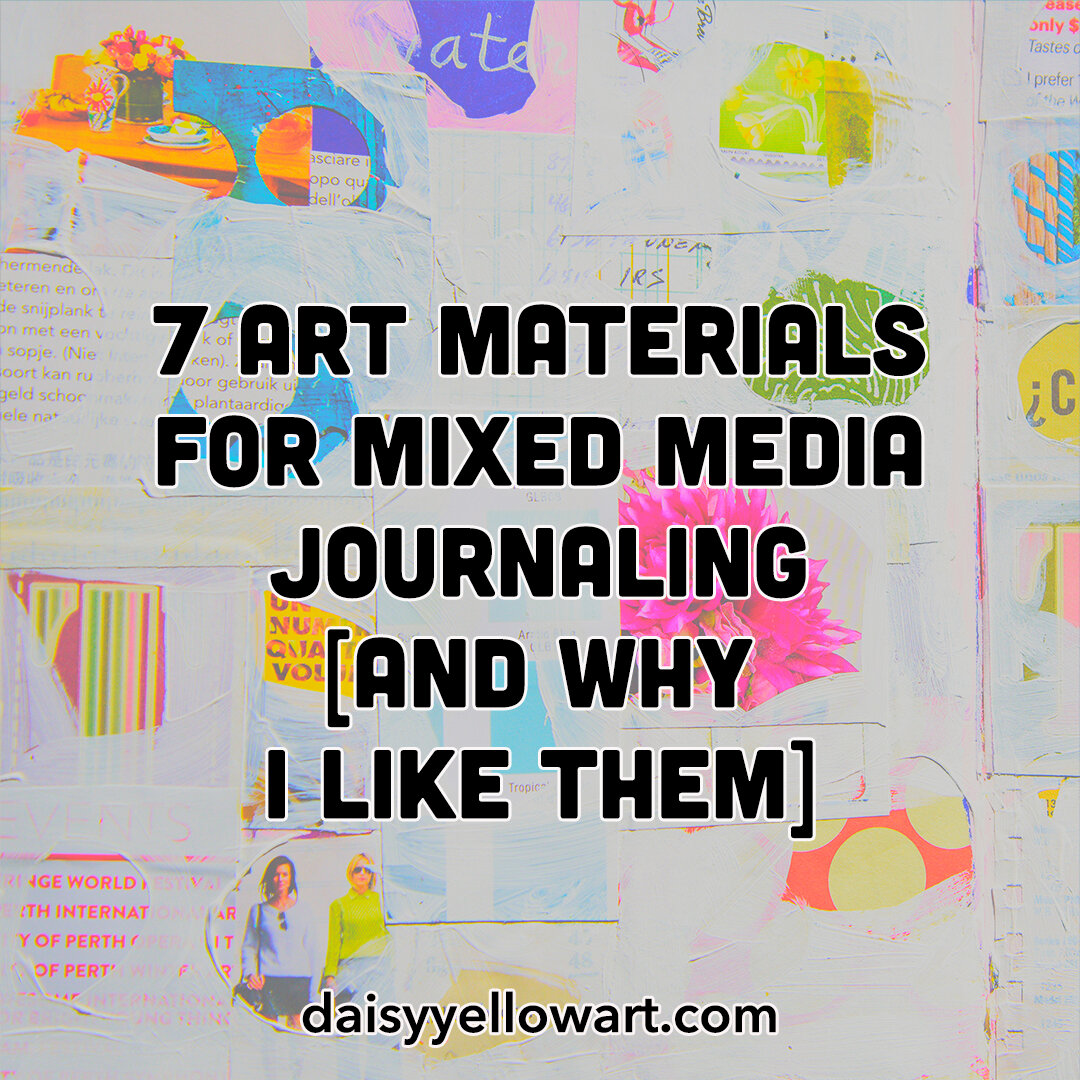 Fav Art Journaling Materials