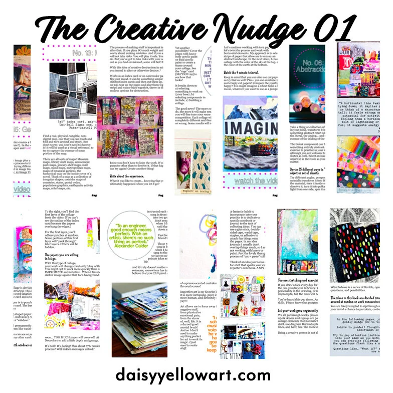 Daisy Yellow Creative Nudge Ebook Vol 01