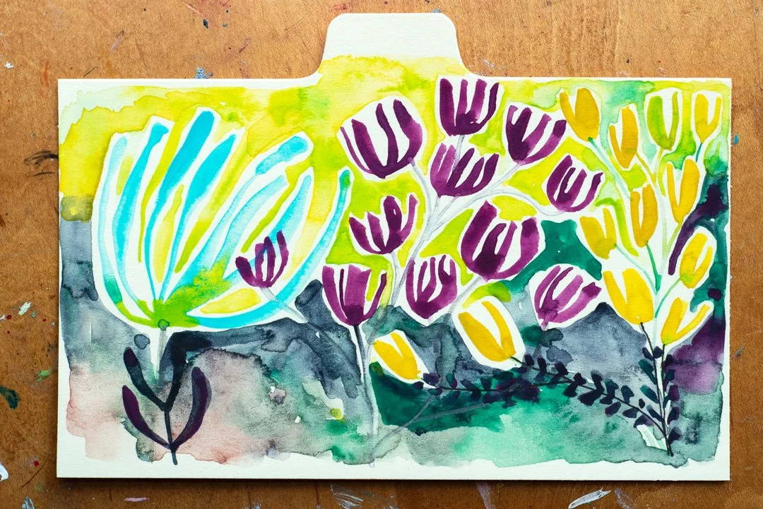 Imaginary Gardens on Index Cards Part 01