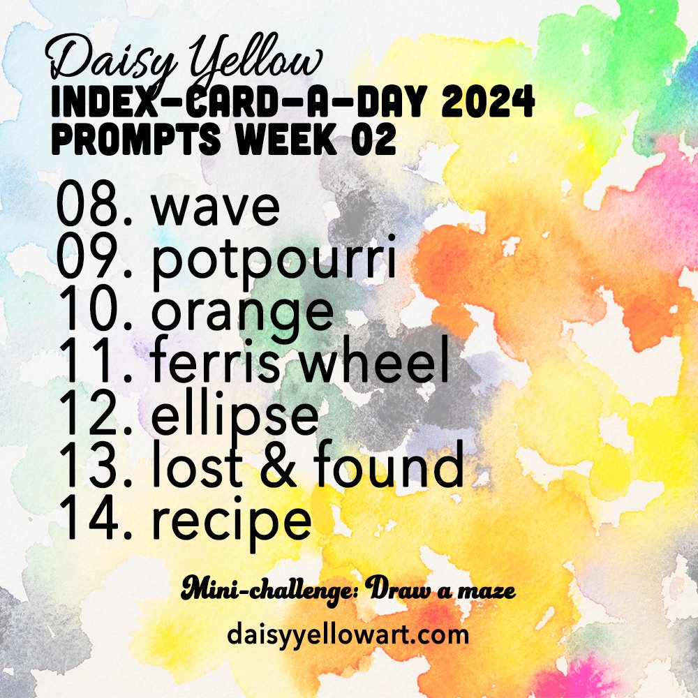 ICAD 2024 Prompts Set Two & Collage Week