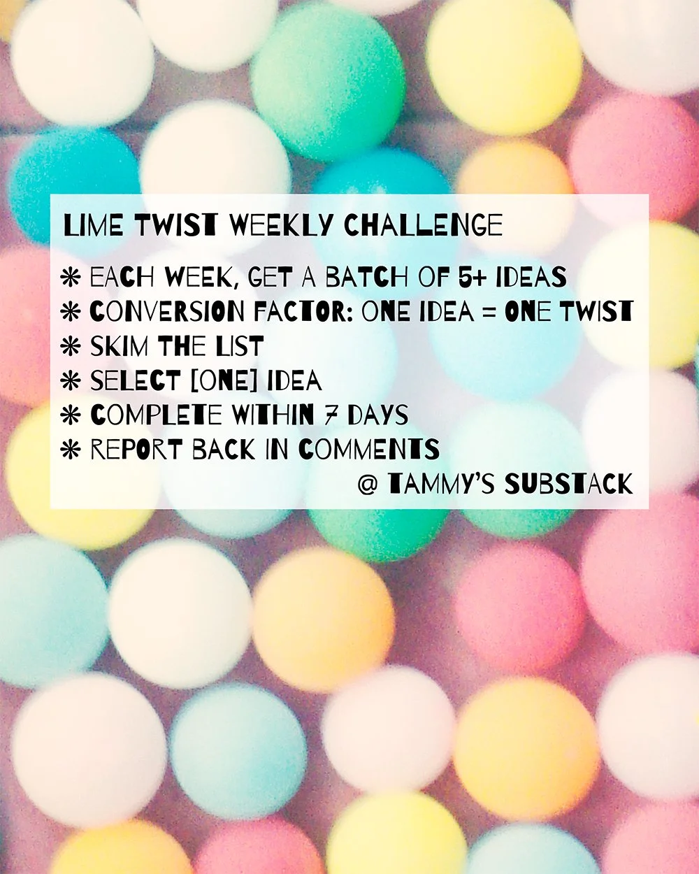 Intro: Lime 🍋‍🟩 Twist Weekly Challenge