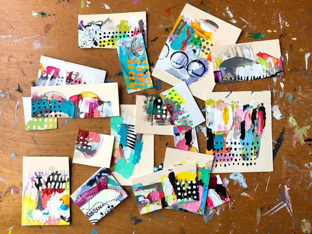 Collage Salvaging the Excerpts