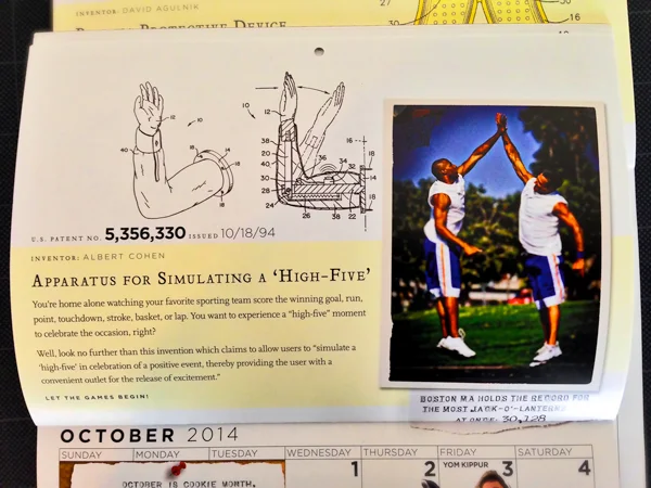 Not only is October Cookie Month, the spread also introduces the virtual 'High-Five' apparatus!