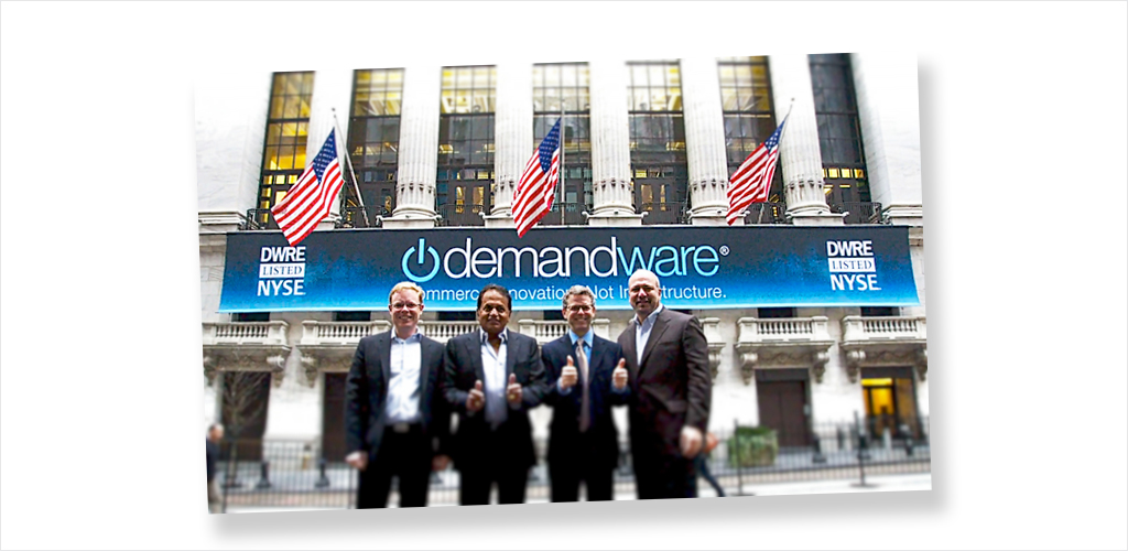 Demandware: corporate mark on Wall Street