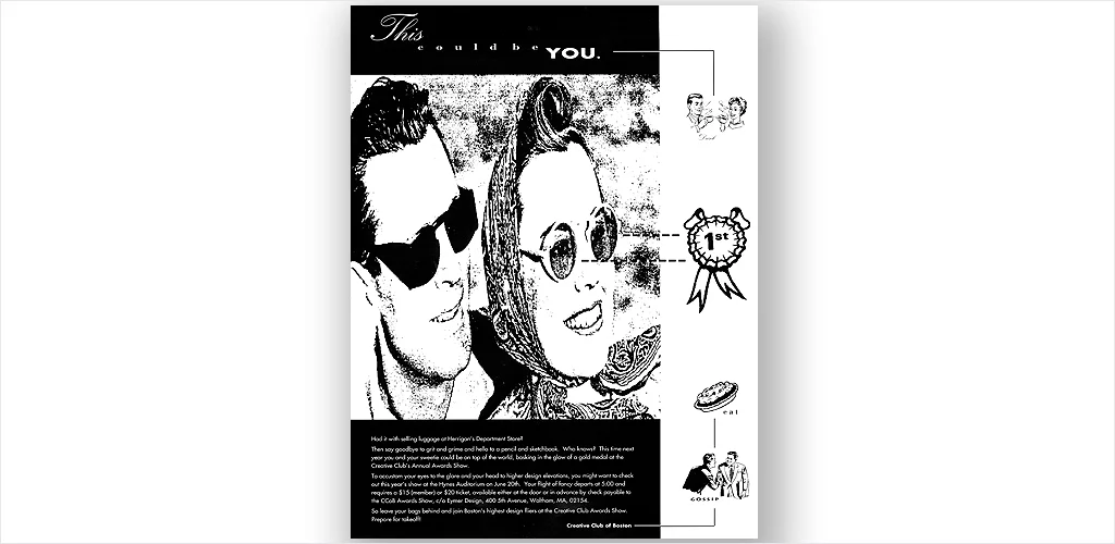 Creative Club of Boston: Print Ad #1