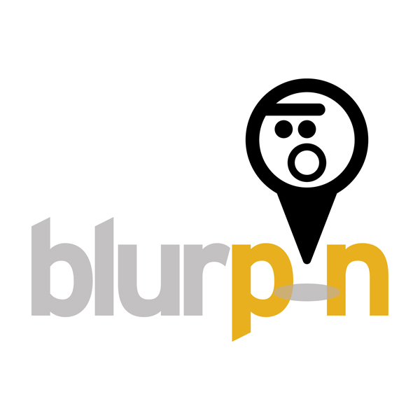Corporate Mark, recently designed by EYMER for VizSafe's BLURPIN iPhone App.