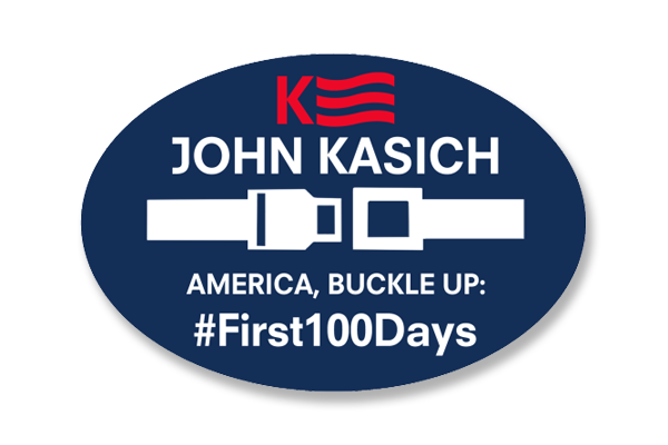 With a visual brand like this, it's an uncomfortably long ride to Washington DC. You better BUCKLE UP!