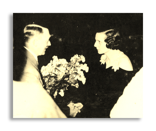 Riefenstahl and Adolf Hitler (1936)