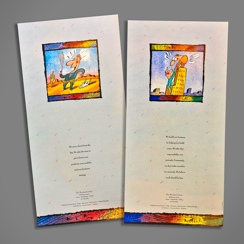 The Woodard Group's promotional poster series (2 of 4 posters)