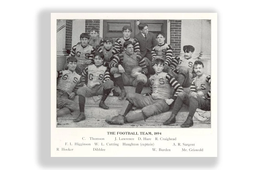 Groton School football team, 1894.