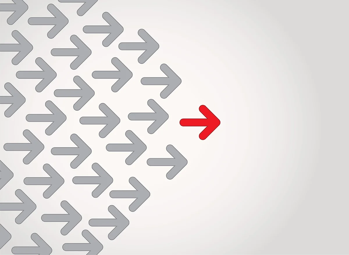 My job as a Graphic Communicator is to lead the viewer from Point A. to Point B. with as little chaos as possible.