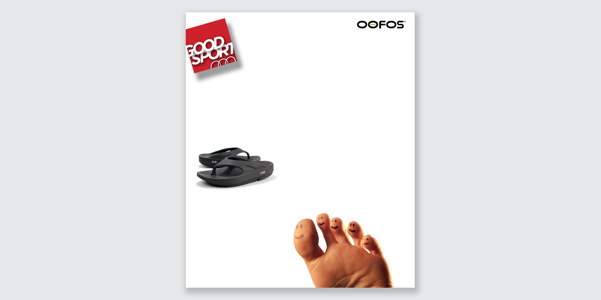 Happy Toes :: OOFOS promotion