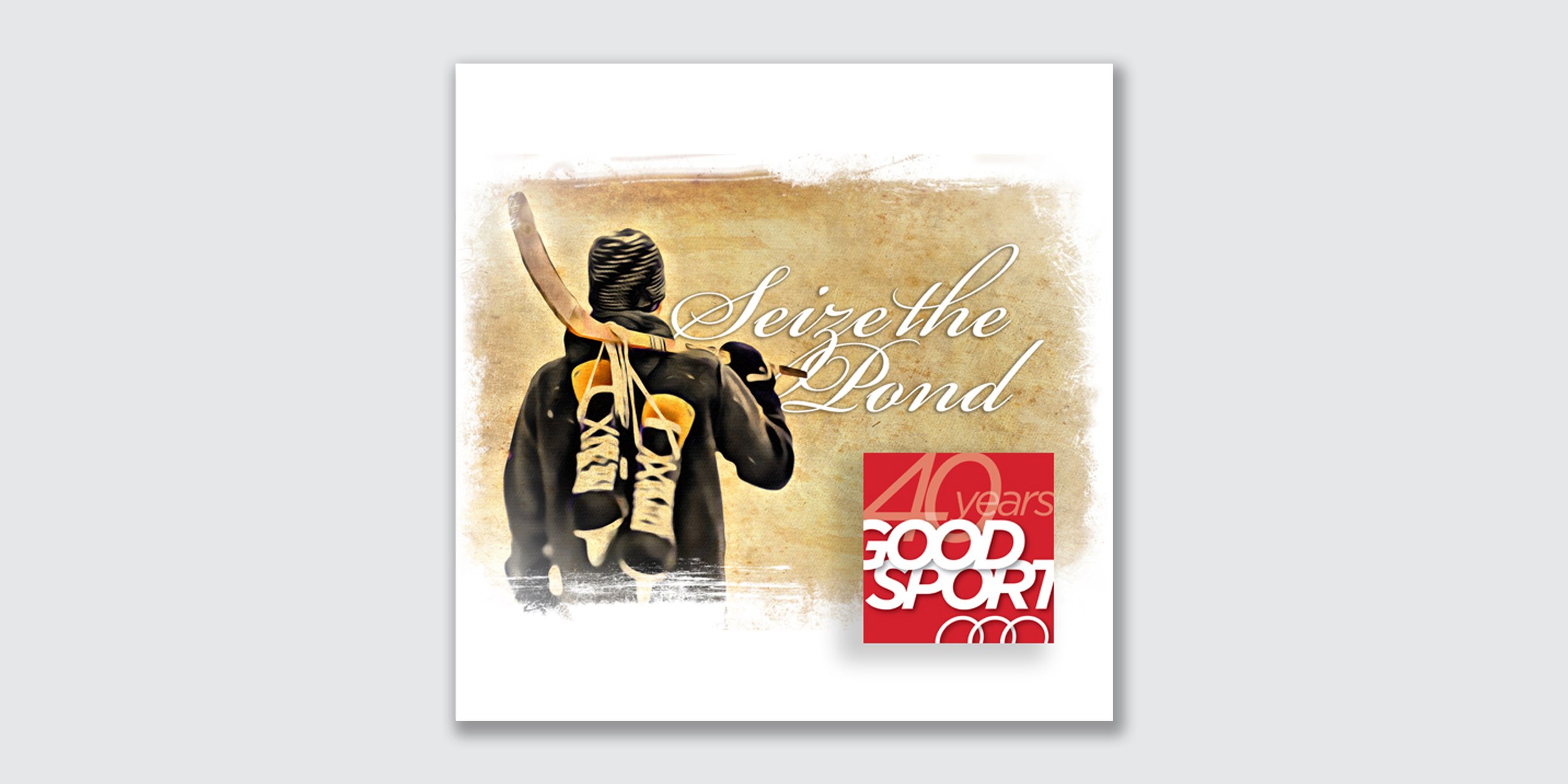 Seize the Pond :: hockey skate promotion