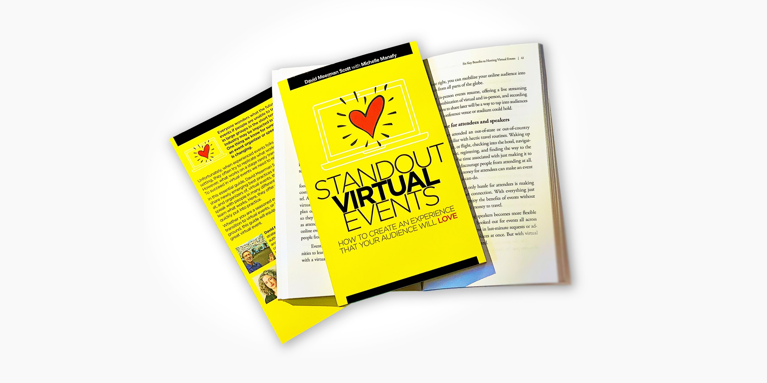 Standout Virtual Events: How to create an experience that your audience will love by David Meerman Scott and Michelle Manafy