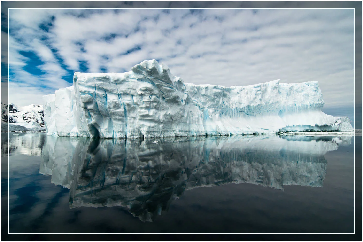 Antarctic Ice Reflections (c) Dustin Main 2010