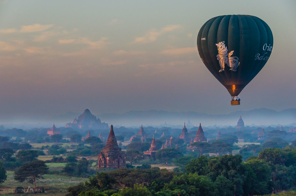 Teleurgesteld rechtbank Peer Hot Air Ballooning in Bagan: Balloons Over Bagan vs Oriental Ballooning —  Dustin Main's A Skinny Escape