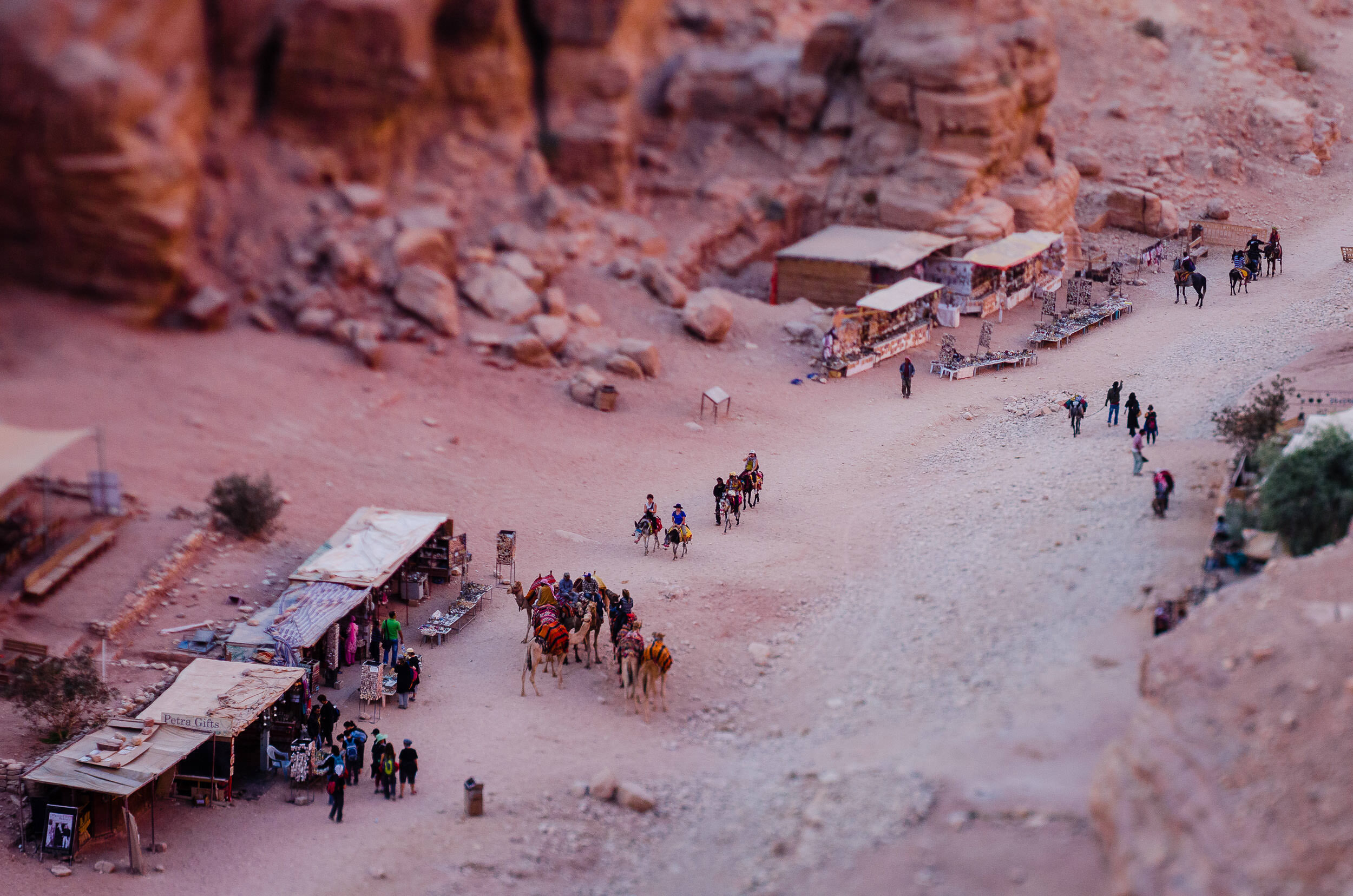 This is why they call Petra the "Pink City"