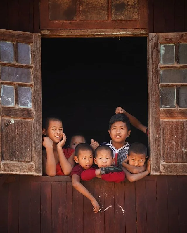 The First Team

A group of novice monks and other kids from the village watch as the next batch of boys prepare to enter the monastery

It's a bit of a "right-of-passage" for young Buddhist boys live and learn as novice monks, usually between the ages for 7 and 12.  It's typically for 3-10 days, including time collecting alms around the village, studying under the other monks, and observing other monk-like ways of being such as meditation time

This was part of a 2 day celebration in Kaung Daing village, a predominantly Intha village in southern Shan State

#UnTourToMyanmar #ThisMyanmarLife #myanmarmagic #burma #myanmar #intha #shan #monk #minimonk #documentary #documentaryphotography #passionpassport #bbctravel #inlelake #inle