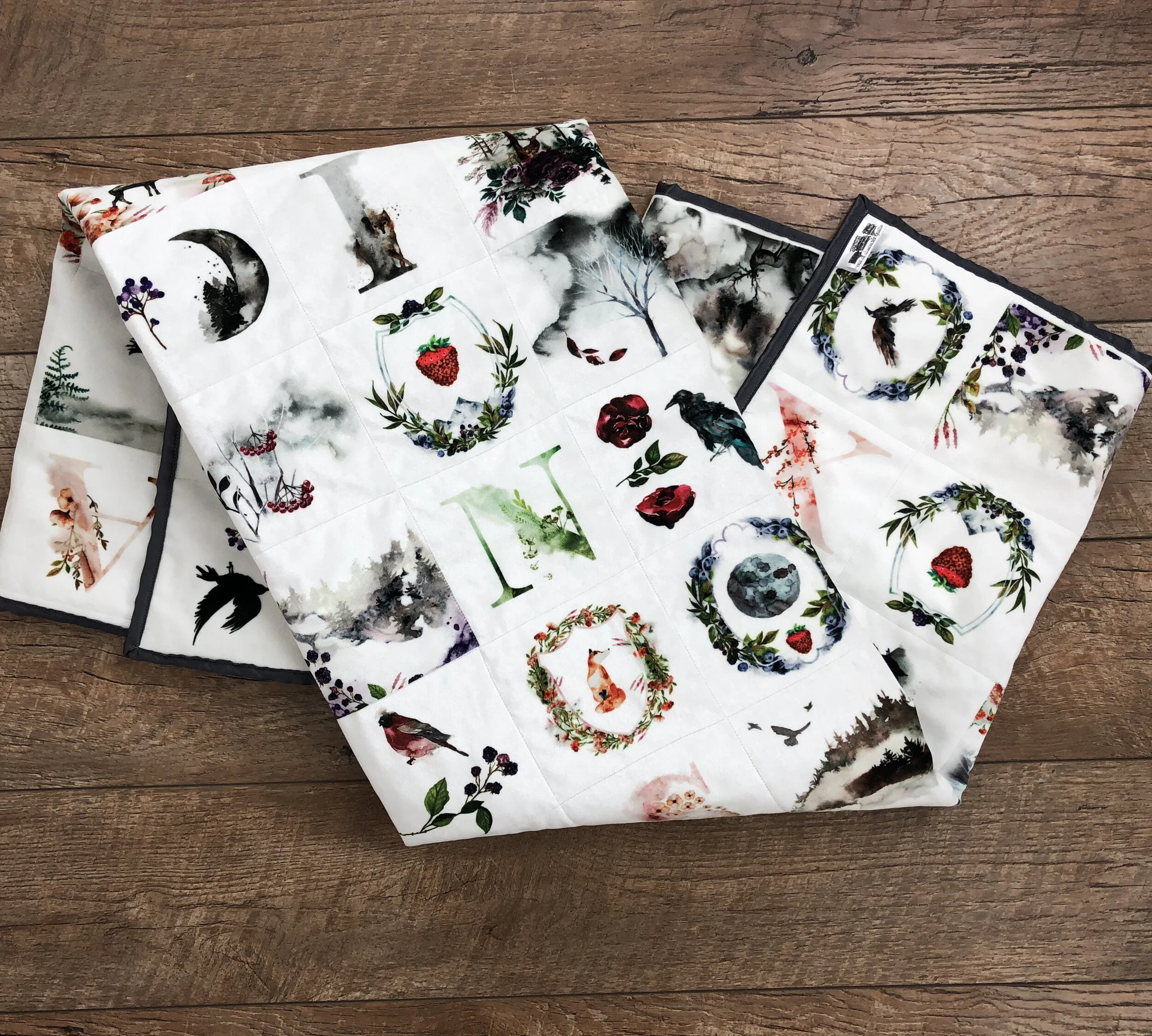 Gothic Woodland Baby Quilt (Copy)