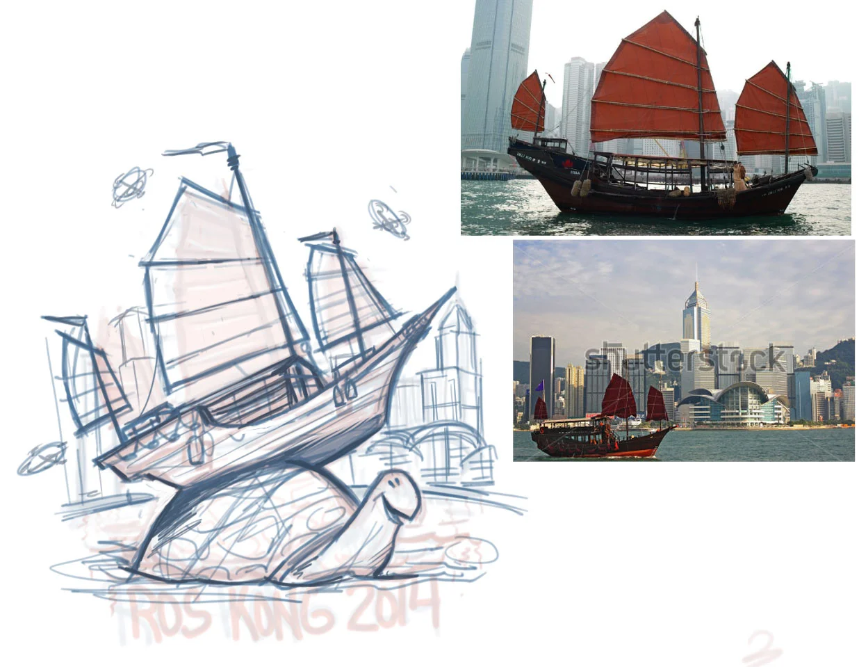 New Sketch with reference