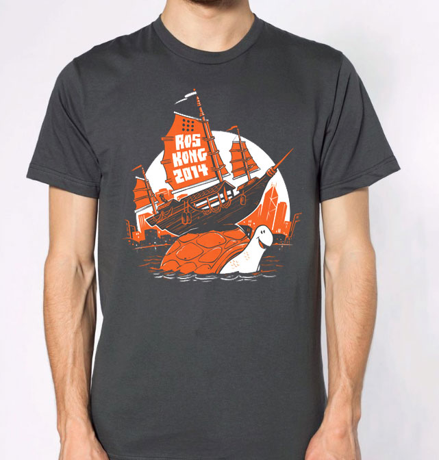 Mock-up on American Apparel "Ash"