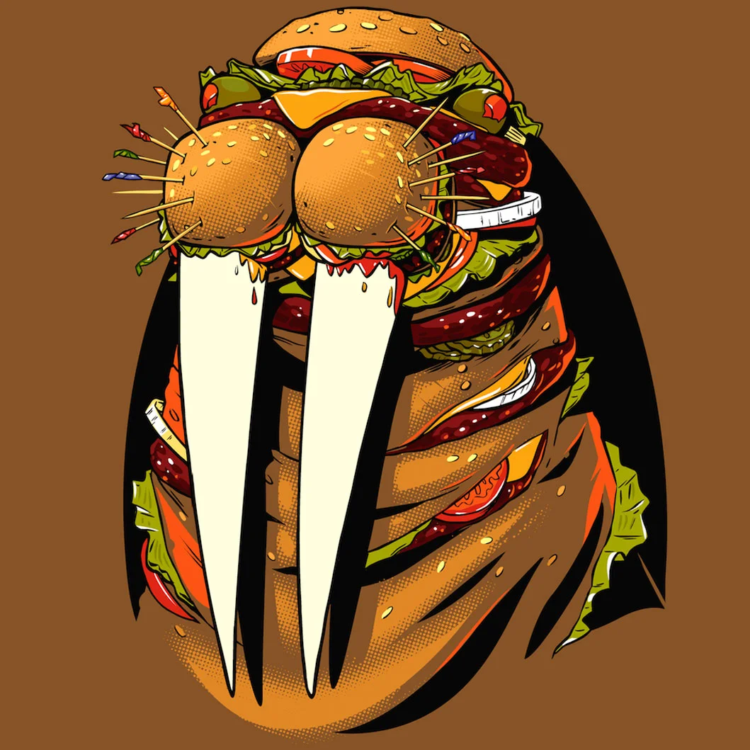 Upper Playground "Burger Walrus" Process