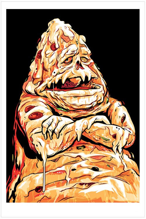 Pizza the Hutt, 13x19