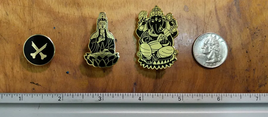 Size comparison for scale.