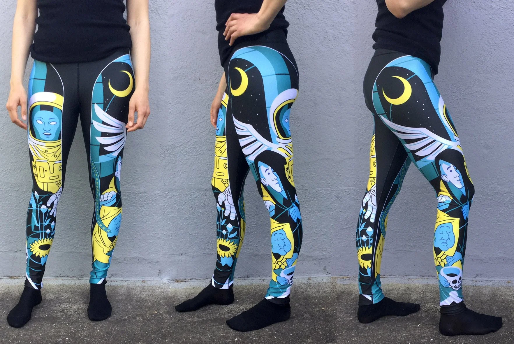 print on demand yoga pants