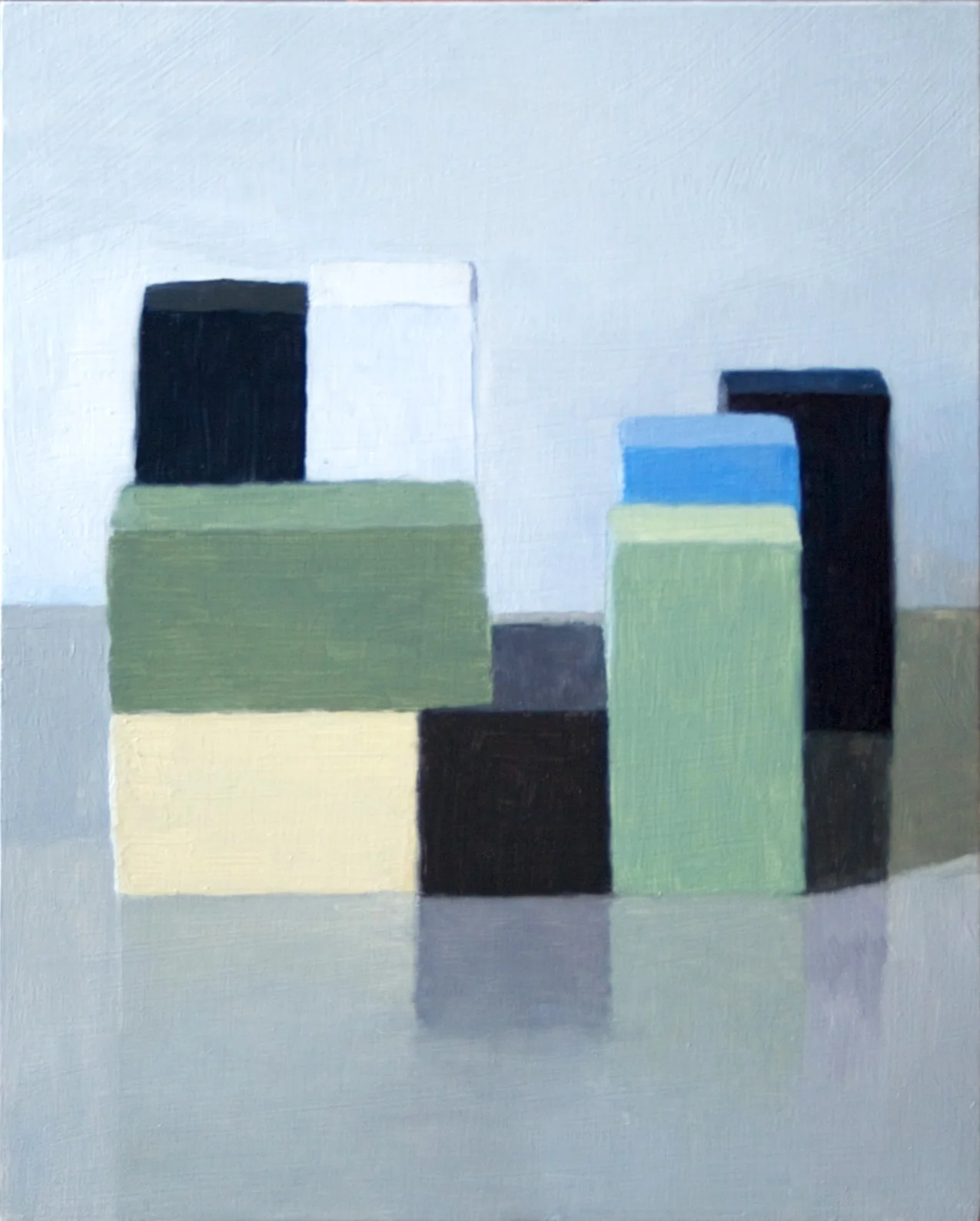 Cohere V , 2013 Oil on wood, 30 x 25 cm SOLD
