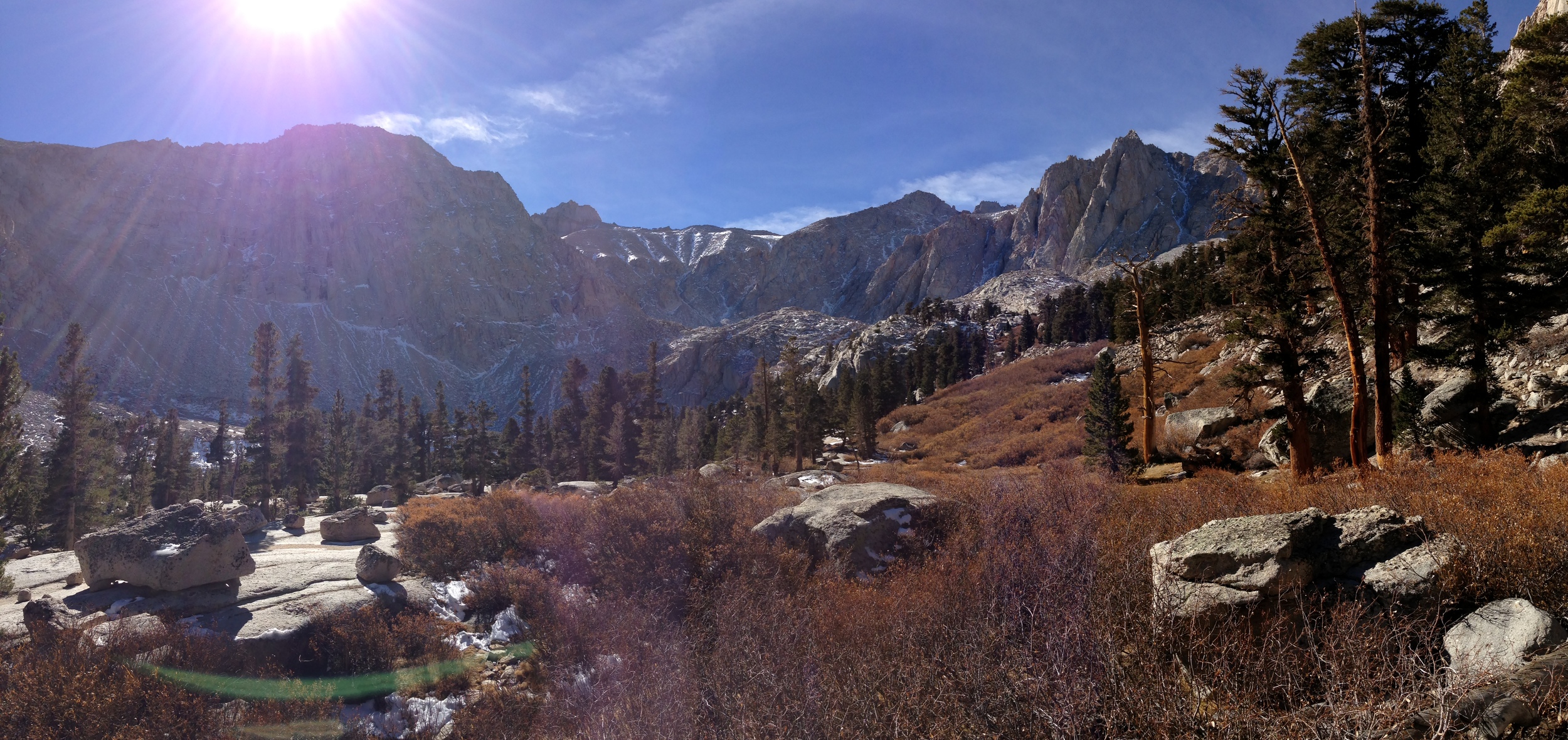 Sierra Nevada Range, Grass Lake, John Muir Wilderness, Meysan Lake Trail