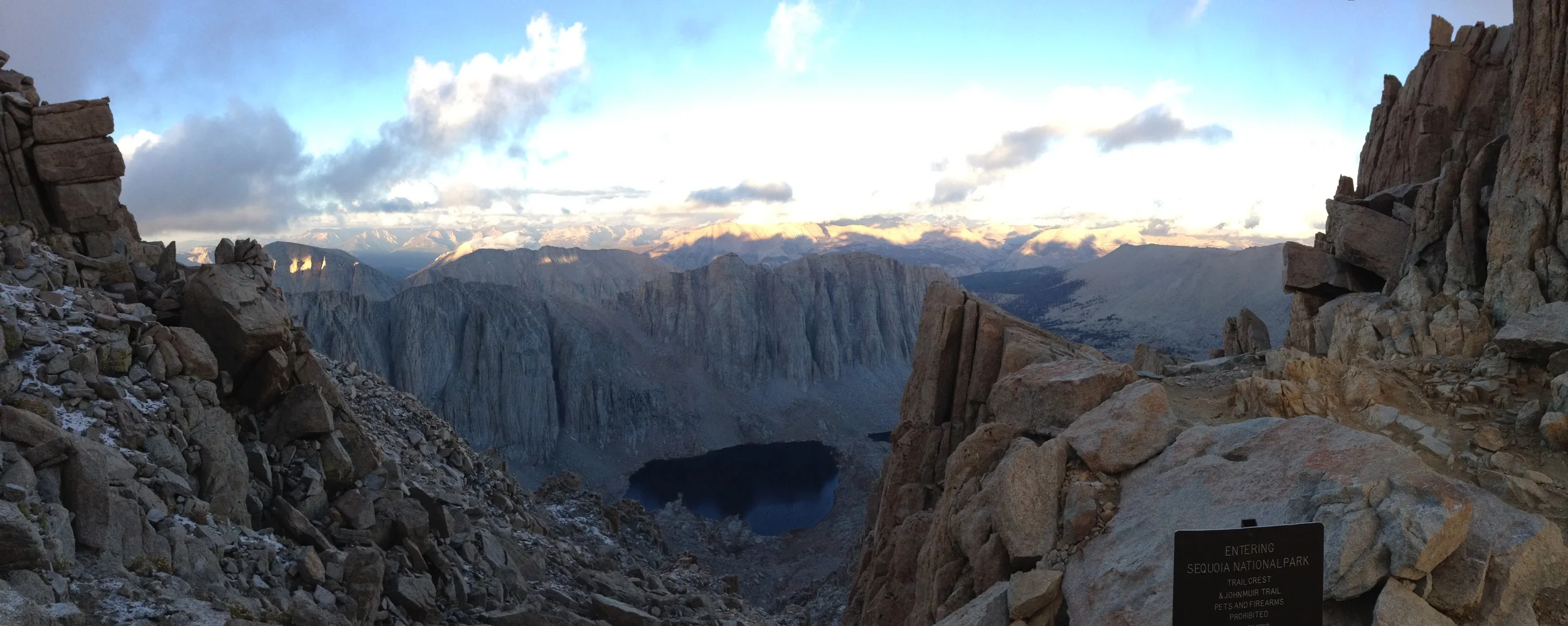 Trail Crest, Mount Whitney, September 21, 2014