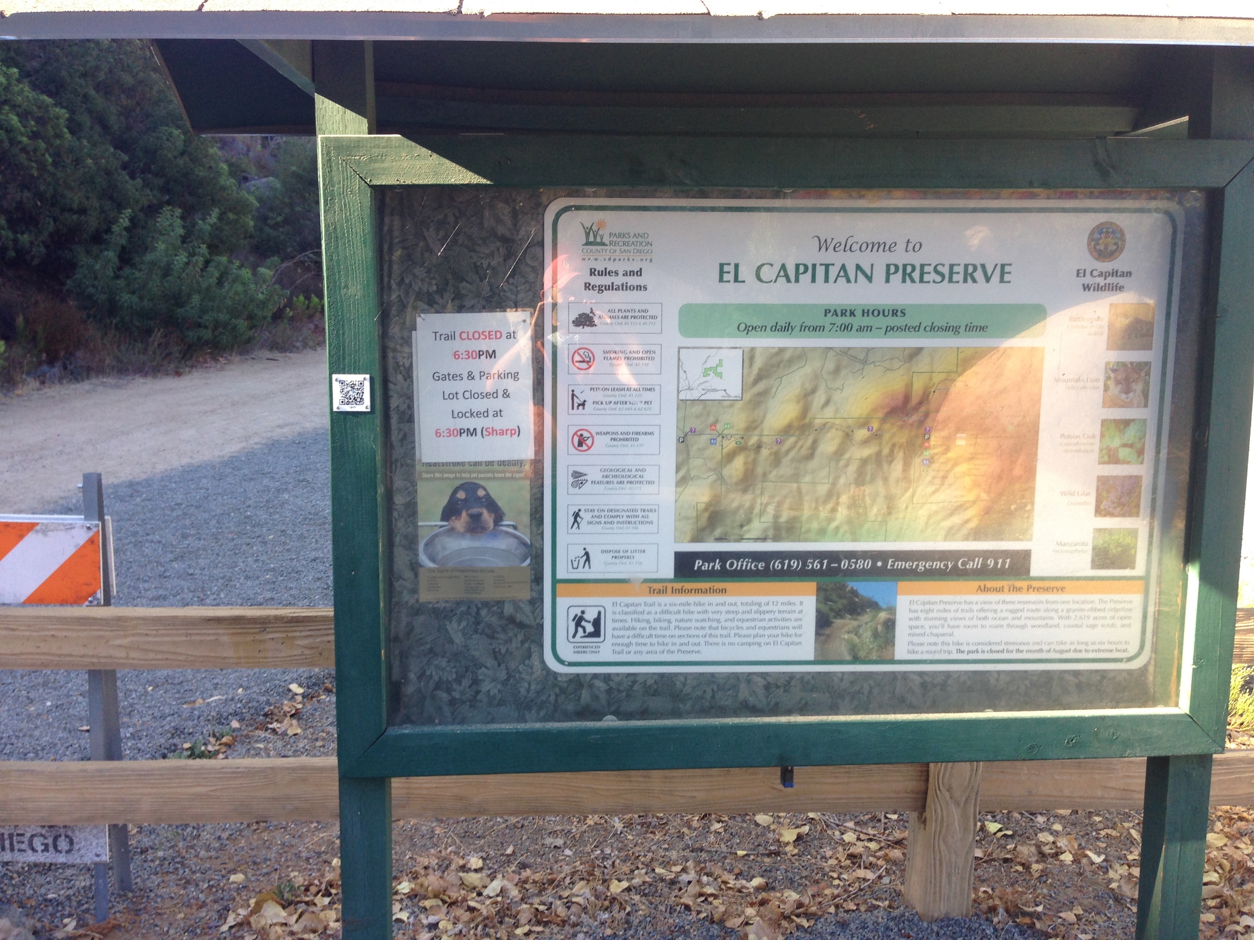 El Capitan Open Space Preserve Boundary, September 2014