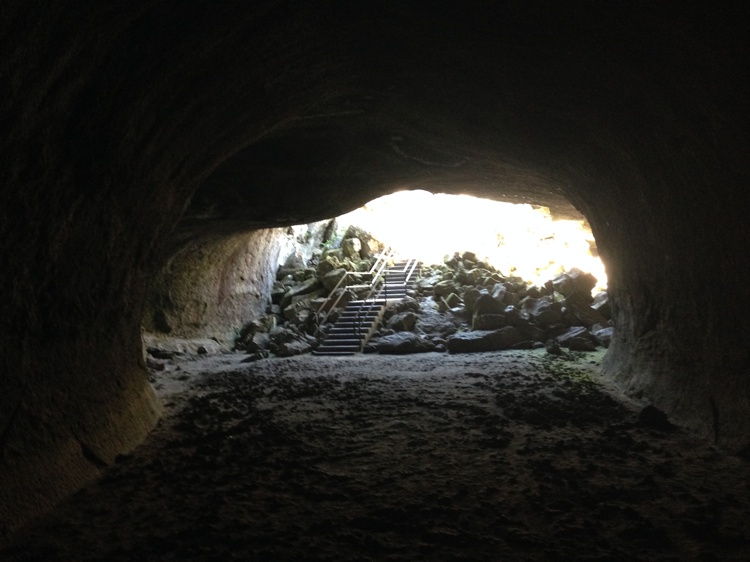 The Subway Cave features an enormous tunnel - perhaps to an ominous, fiery spot?