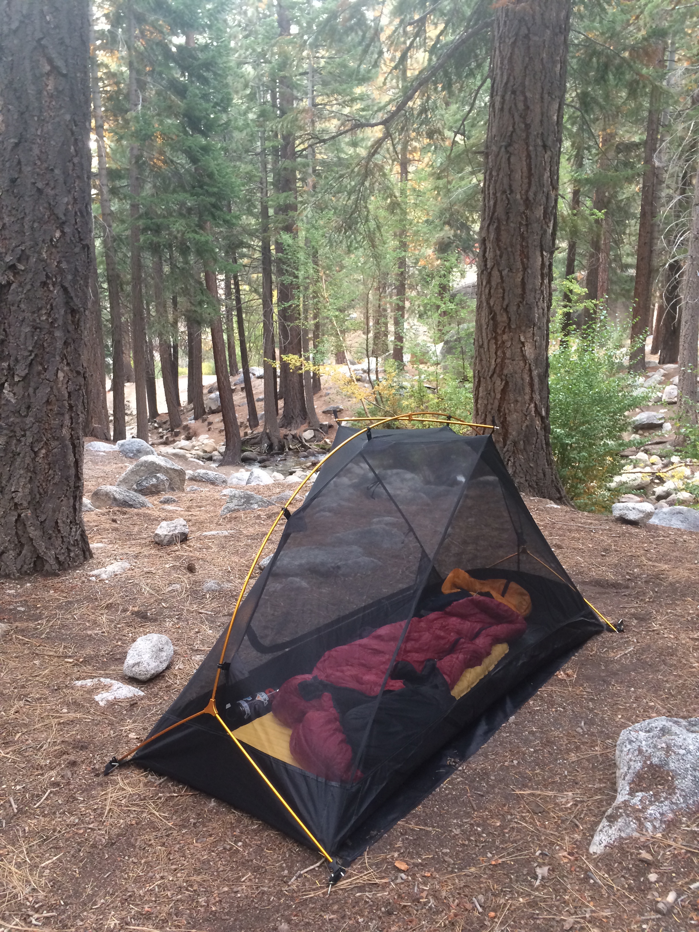 The Mountain Ultra 1, without the rainfly. Photo Credit: littlegrunts.com