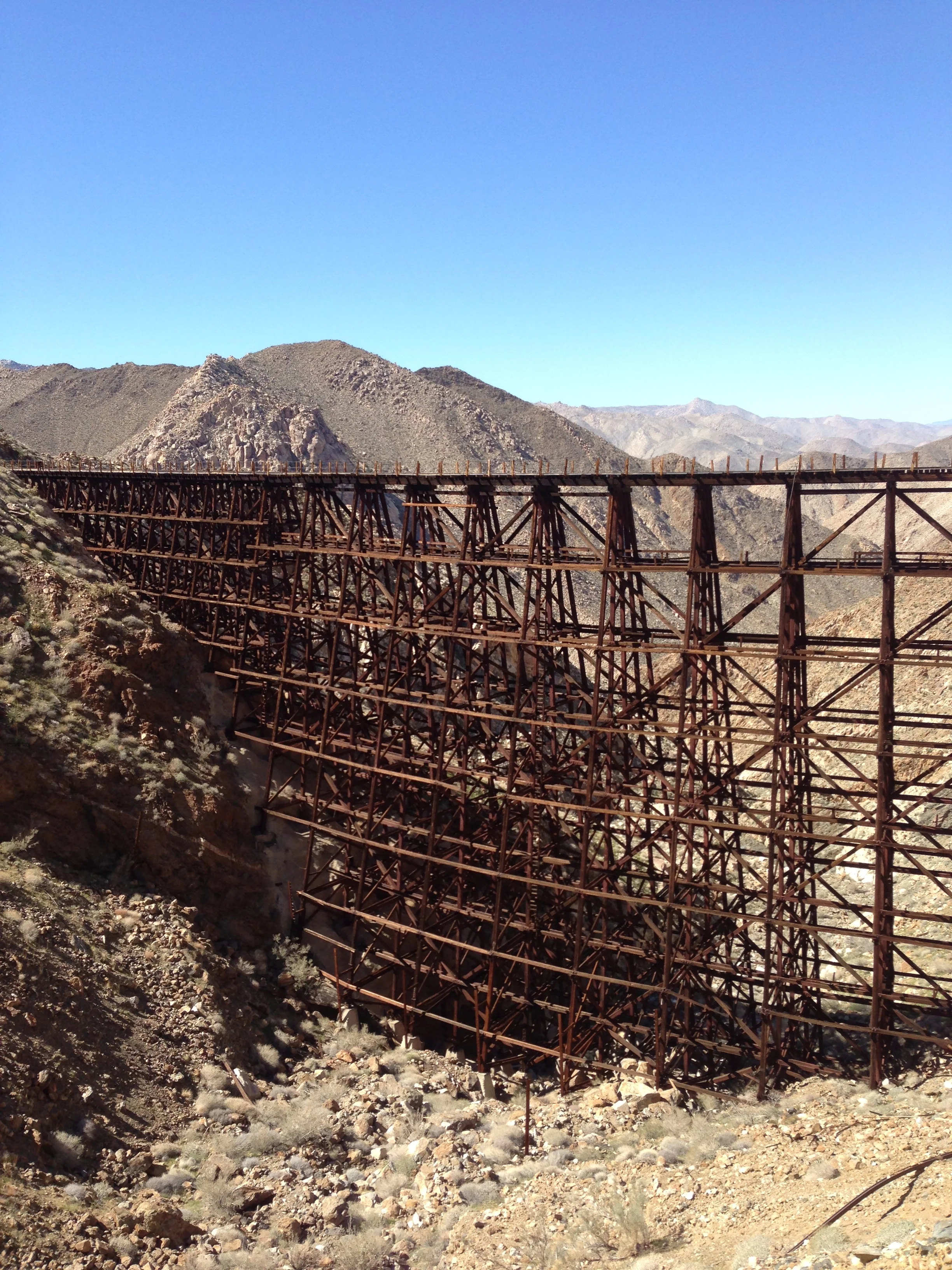 Mortero Palms to the Goat Canyon Trestle