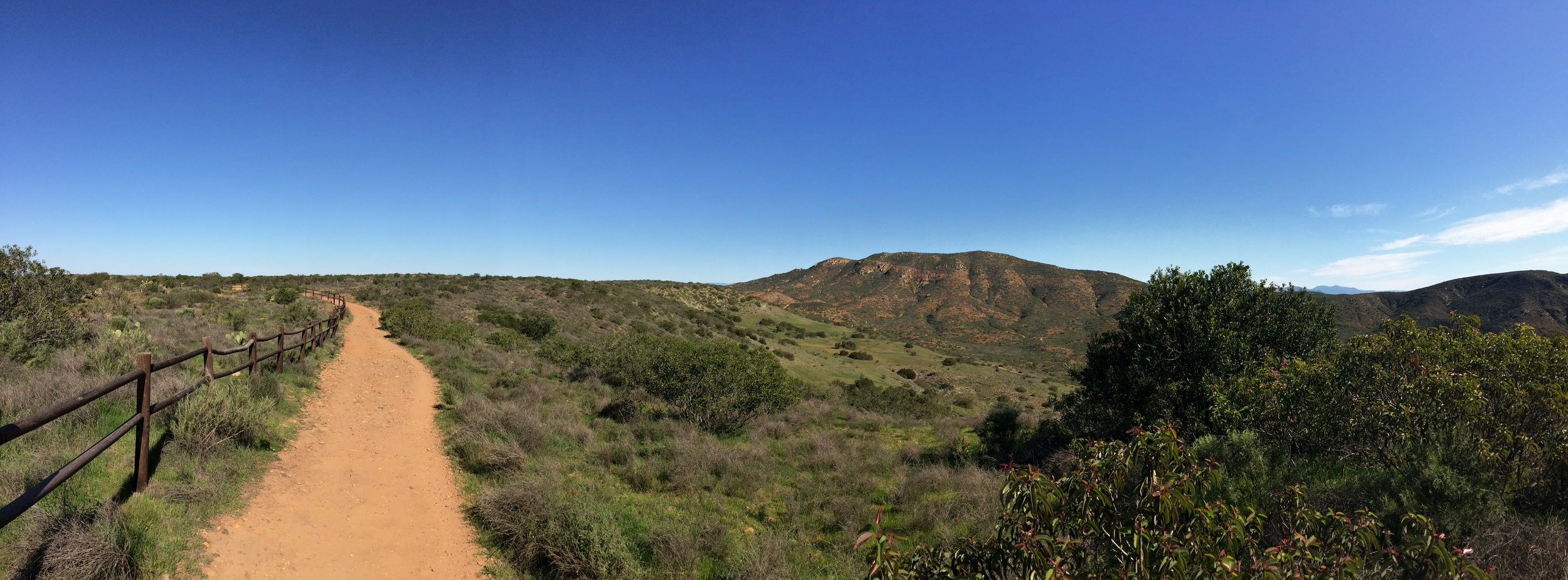 North Fortuna Mountain, as seen from the Rim Trail