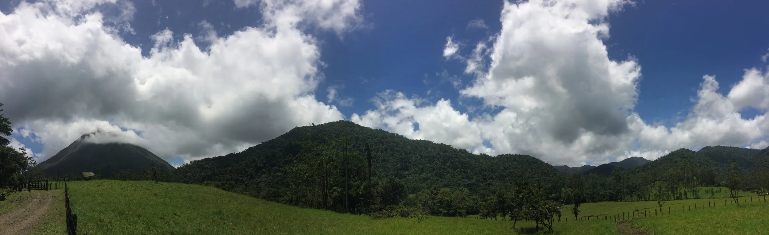 The trail to Cerro Chato passes through some lush and amazing scenery.