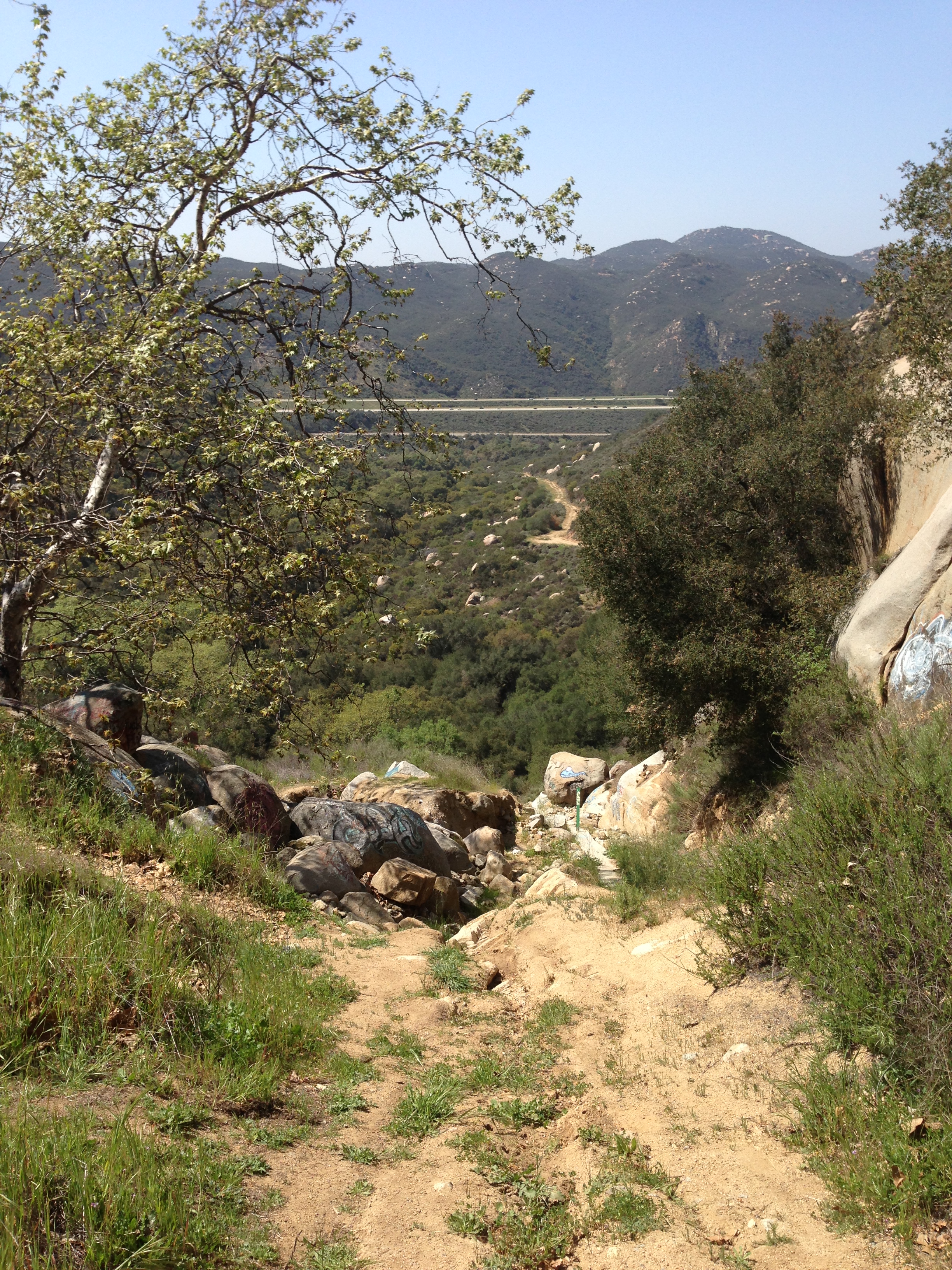 Area around Lawrence Welk Caves
