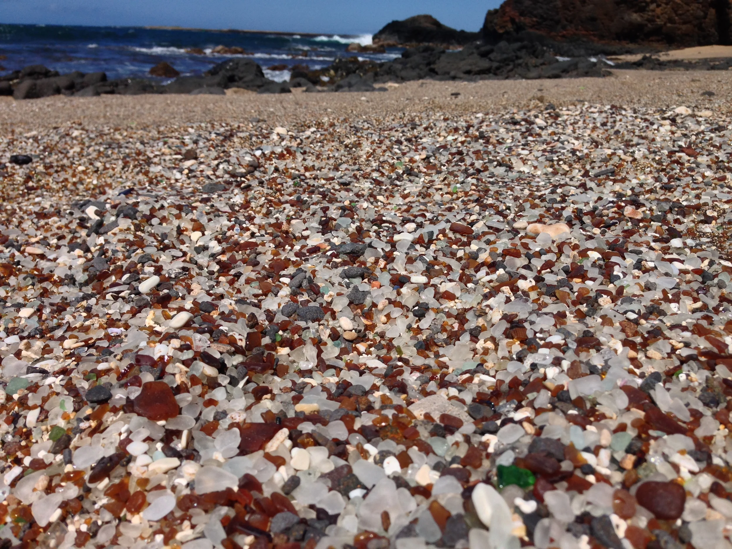 Glass Beach Cemetery, Kauai
