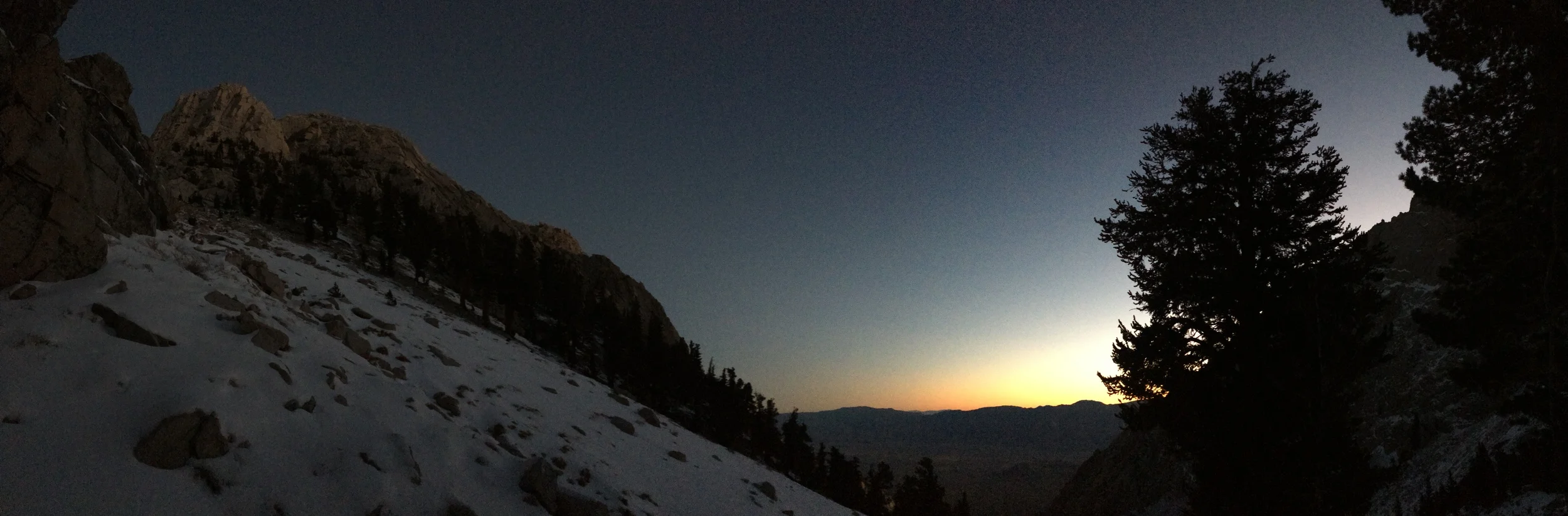 Current Conditions, Meysan Lakes Trail, November 2015